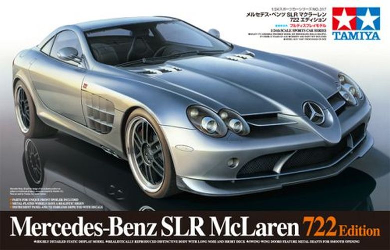 TAMIYA MODEL Mercedes Benz Slf Mclaren 722 Edition Model Kit - 
