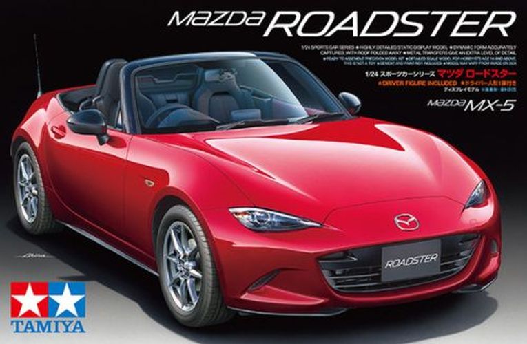 TAMIYA MODEL Mazda Mx-5 Sport Car Model Kit - 