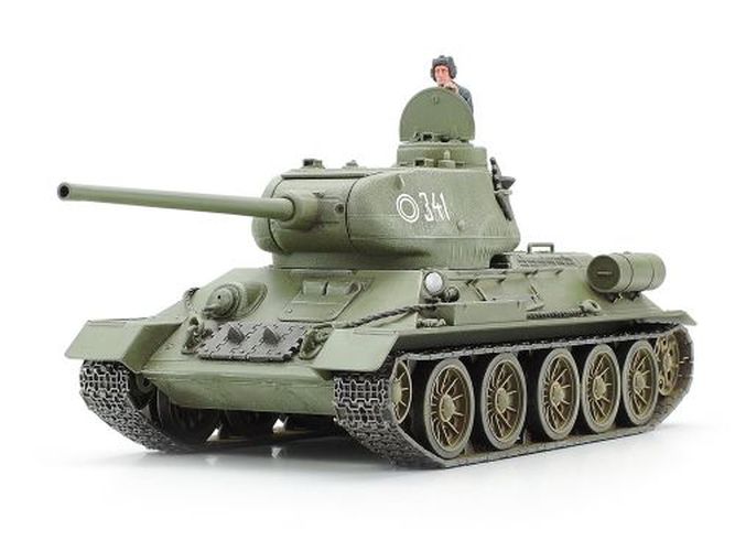 TAMIYA Russion Medium Tank T-34-85 Model Kit - MODELS