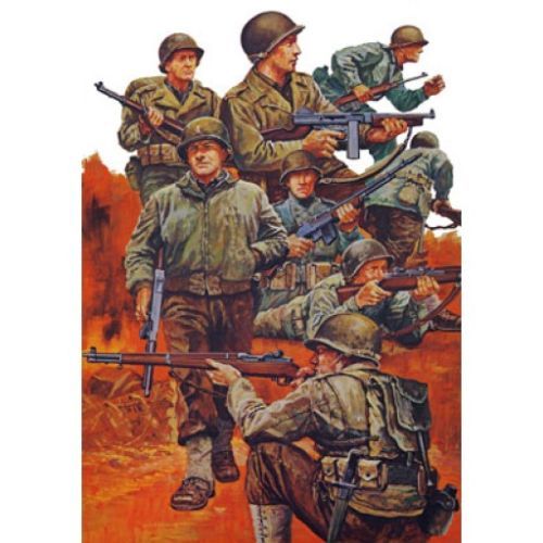 TAMIYA MODEL Us Infantry West European Troops 1/35 Scale Model Kit - 