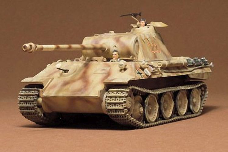 TAMIYA German Panther Medium Tank 1/35 Scale Model Kit - MODELS