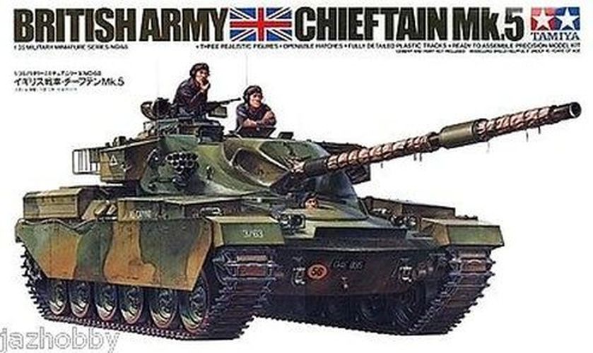 TAMIYA MODEL British Cheiftain Mk.5 Tank 1/35 Kit - MODELS