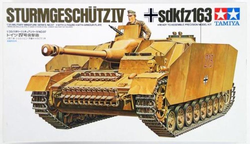 TAMIYA MODEL German Sturmgeschutz Iv Tank 1/35 Kit - .