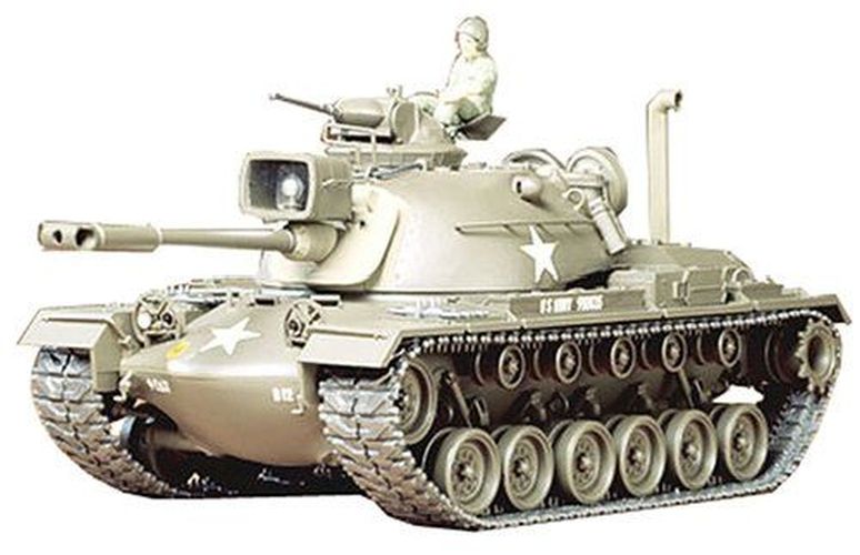 TAMIYA Us M48a3 Patton Tank Model Kit - .
