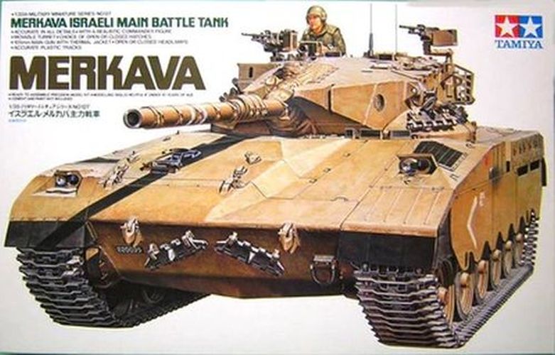 TAMIYA MODEL Israeli Merkava Main Battle Tank 1/35 Kit - MODELS