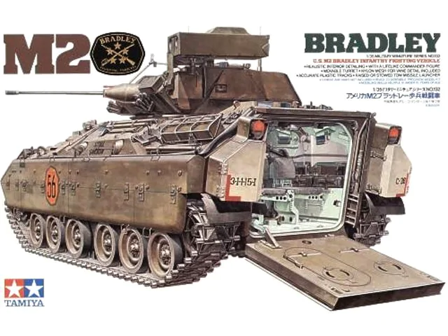 TAMIYA Us M2 Bradley Ifv Tank Model - MODELS