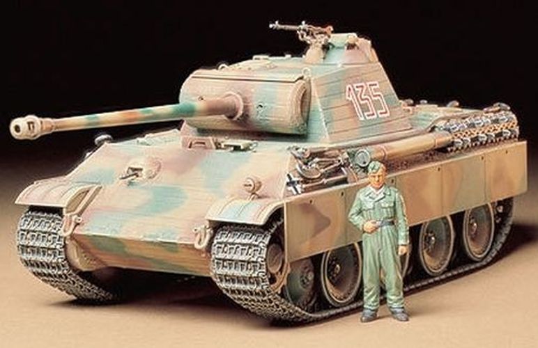 TAMIYA MODEL German Panter Type G Early Version Tank Mdoel Kit - .