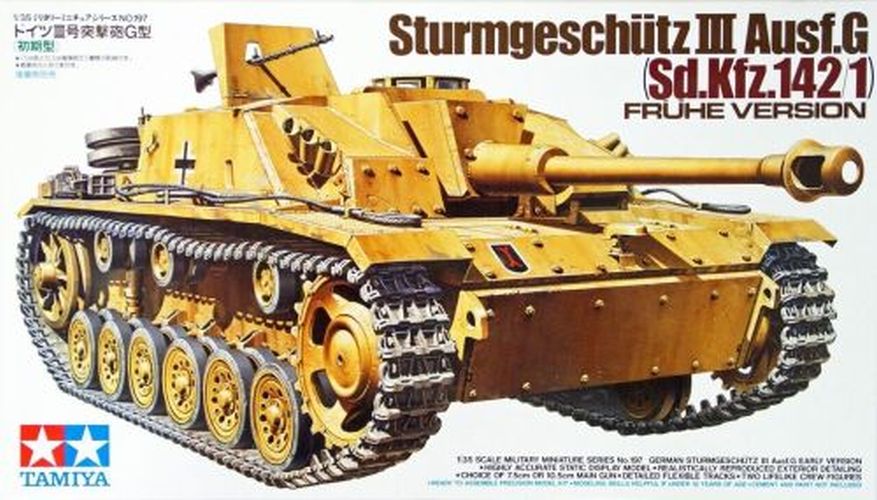 TAMIYA MODEL German Sturmgeschutz Iii Ausf.g Early Version 1/35 Kit - .