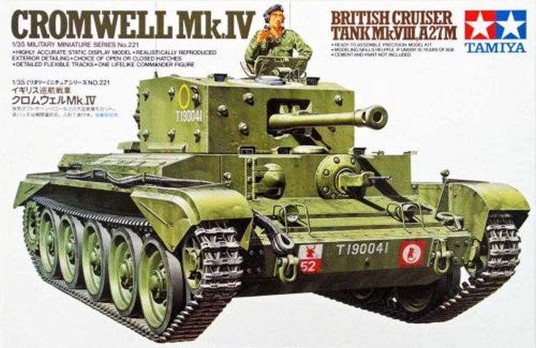 TAMIYA MODEL Cromwell Mk.iv British Cruiser Tank Mk.vii A27m 1/35 Kit - .