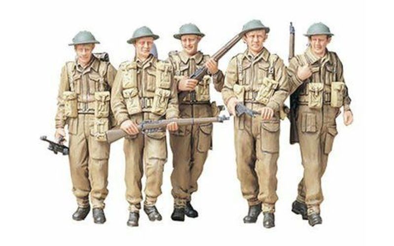 TAMIYA MODEL British Infantry On Patrol 1/35 Kit - MODELS