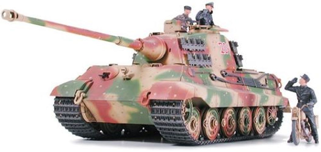 TAMIYA MODEL German King Tiger Ardennes Front Tank Model Kit - .
