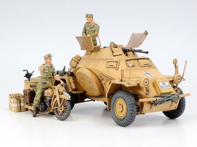 TAMIYA MODEL German Armored Car Ad.kfz.222 1/35 Kit - MODELS