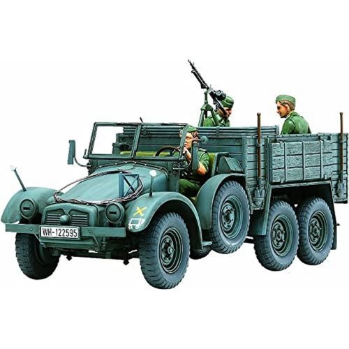 TAMIYA MODEL 6x4 Truck Krupp Protze Personnel Carrier 1/35 Kit - 