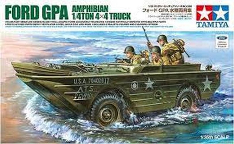 TAMIYA MODEL Ford Gpa Amphibian 1/4 Ton 4x4 Truck  1/35 Kit - MODELS