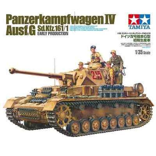 TAMIYA MODEL German Tank Panzerkampfwagen Iv Aust.g Early 1/35 Kit - .