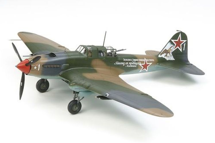 TAMIYA MODEL Ilyushin Il-2 Shturmovik Plane 1/72 Kit - .