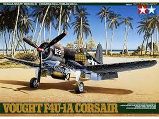 TAMIYA MODEL Vought F4u-1a Corsair Plane 1/48 Scale Kit - .