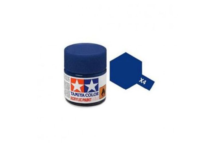 TAMIYA COLOR Blue X-4 Acrylic Paint 10 Ml - PAINT