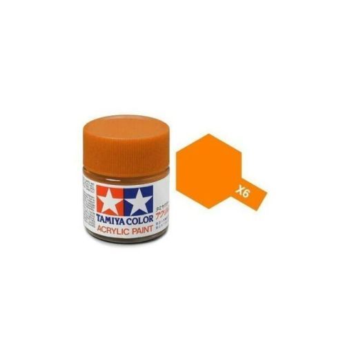 TAMIYA COLOR Orange X-6 Acrylic Paint 10 Ml - 