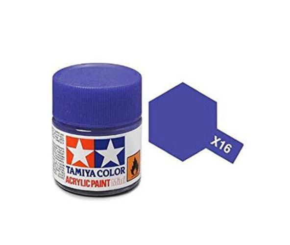 TAMIYA COLOR Purple X-16 Acrylic Paint 10 Ml - PAINT/ACCESSORY