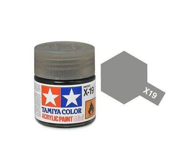 TAMIYA COLOR Smoke X-19 Acrylic Paint 10 Ml - PAINT