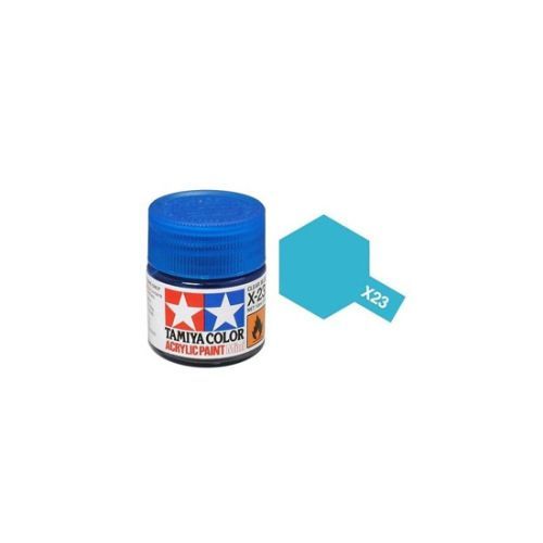 TAMIYA COLOR Clear Blue X-23 Acrylic Paint 10 Ml - PAINT