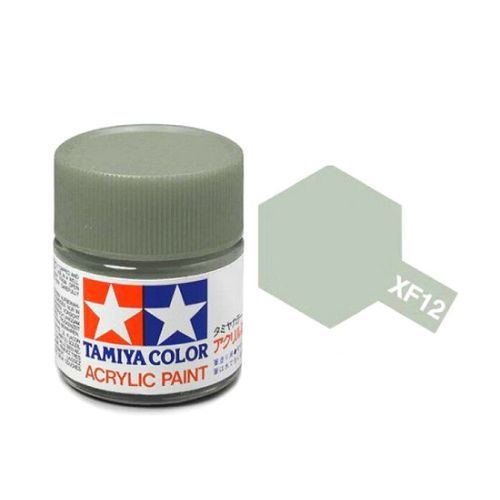 TAMIYA COLOR J.n. Gray Xf-12 Acrylic Paint 10 Ml - PAINT