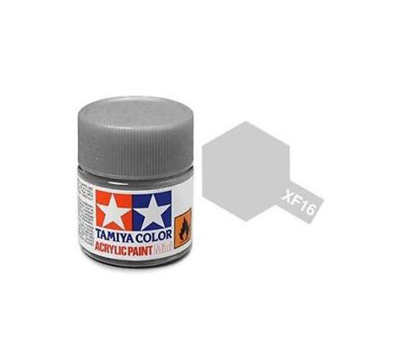 TAMIYA COLOR Flat Aluminum X-16 Acrylic Paint 10 Ml - PAINT