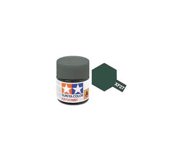 TAMIYA COLOR Black Green Xf-27 Acrylic Paint 10 Ml - 