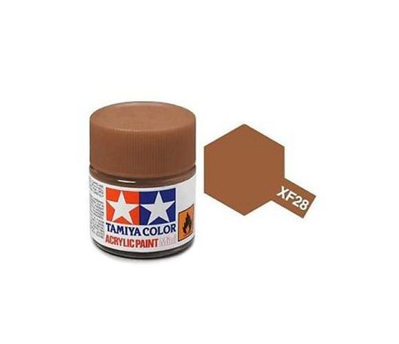 TAMIYA COLOR Dark Copper Xf-28 Acrylic Paint 10 Ml - PAINT/ACCESSORY