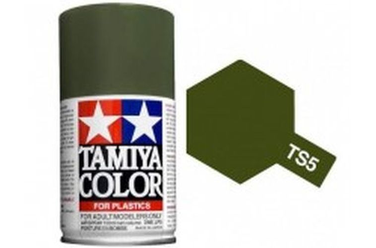 TAMIYA COLOR Olive Drab Ts-5 Spray Paint Lacquer - .