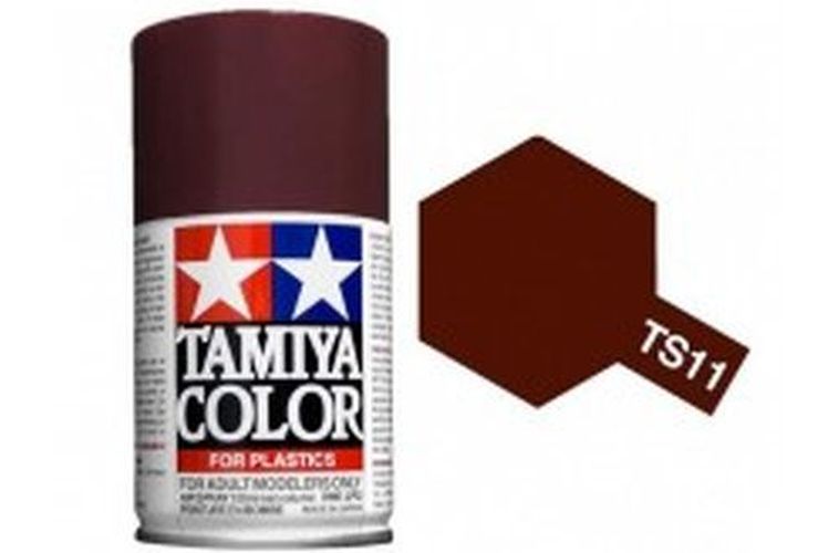 TAMIYA COLOR Maroon Ts-11 Spray Paint Lacquer - PAINT/ACCESSORY