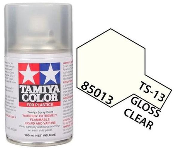 TAMIYA COLOR Gloss Clear Ts-13 Spray Paint Lacquer - PAINT