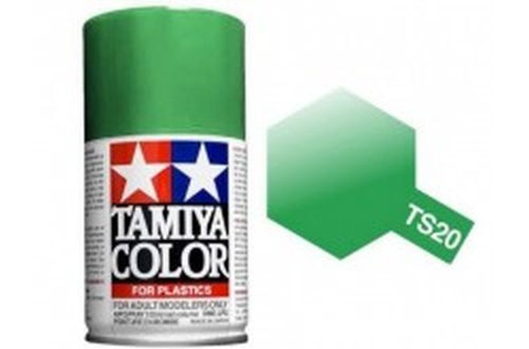 TAMIYA COLOR Metallic Green Ts-20 Spray Paint Lacquer - PAINT/ACCESSORY
