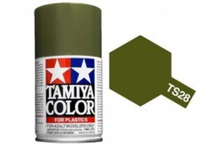 TAMIYA COLOR Olive Drab Ts-27 Spay Paint Lacquer - .