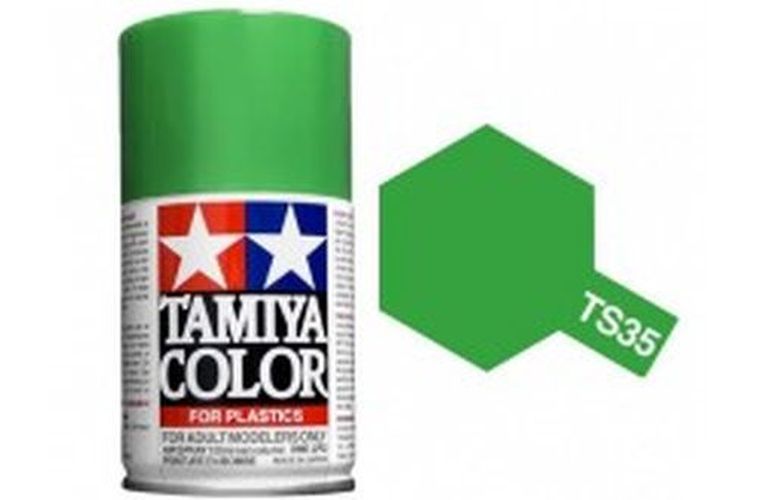 TAMIYA COLOR Park Green Ts-35 Spray Paint Lacquer - 