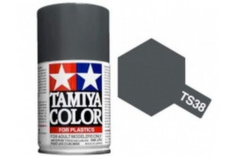 TAMIYA COLOR Gun Metal Ts-38 Spray Paint Lacquer - PAINT/ACCESSORY