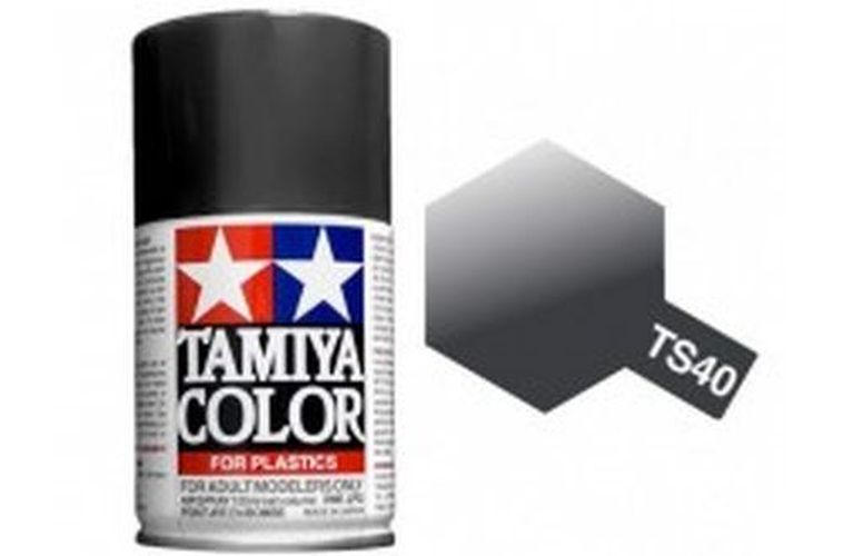 TAMIYA COLOR Metallic Black Ts-40 Spray Paint Lacquer - PAINT