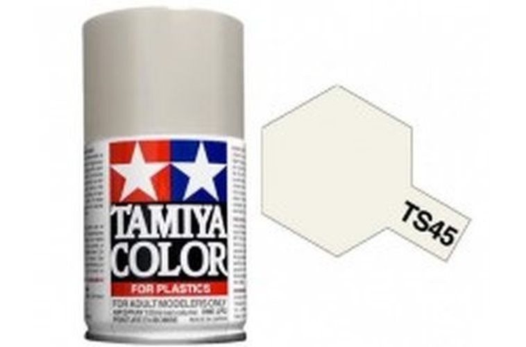 TAMIYA COLOR Pearl White Ts-45 Spray Paint Lacquer - PAINT