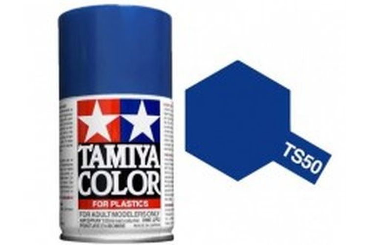 TAMIYA COLOR Mica Blue Ts-50 Spray Paint Lacquer - PAINT