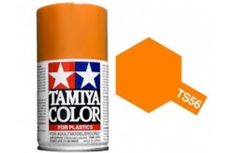 TAMIYA COLOR Brilliant Orange Ts-56 Spray Paint Lacquer - PAINT