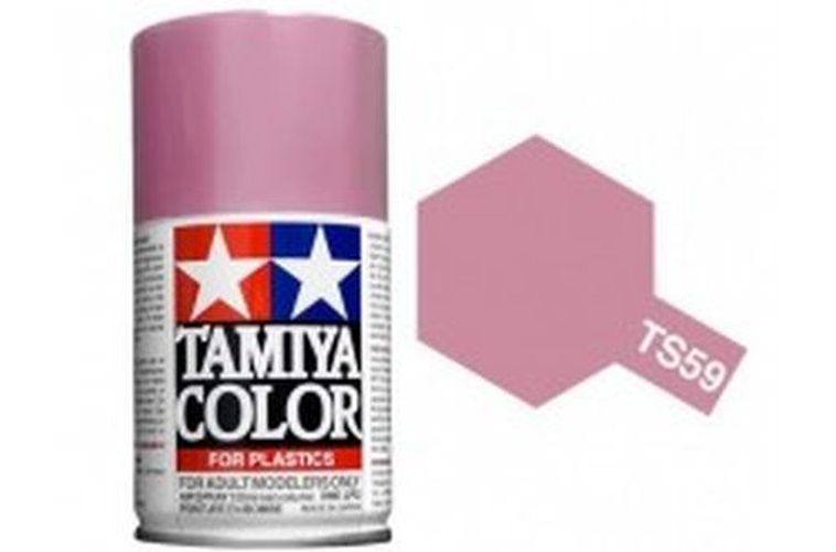 TAMIYA COLOR Pearl Light Red Ts-59 Spray Paint Lacquer - .