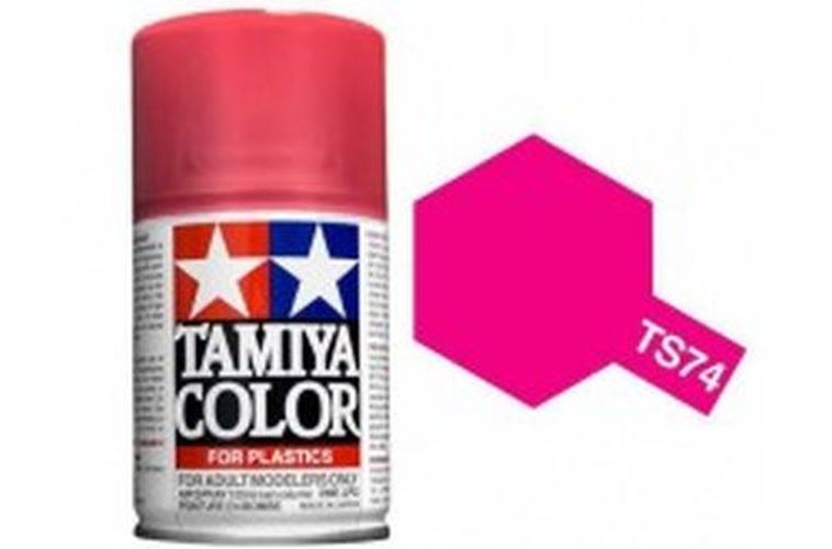 TAMIYA COLOR Clear Red Ts-74 Spray Paint Lacquer - PAINT/ACCESSORY