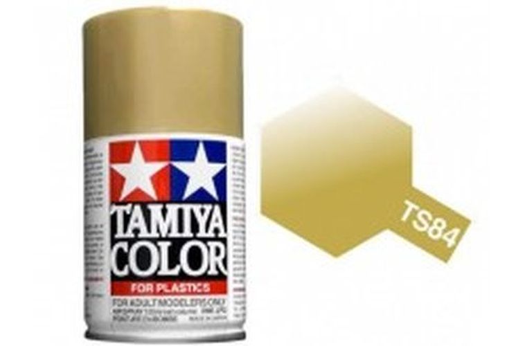 TAMIYA COLOR Metallic Gold Ts-84 Spray Paint Lacquer - .