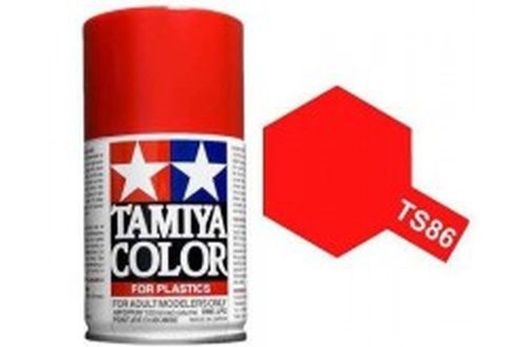 TAMIYA COLOR Pure Red Ts-86 Spray Paint Lacquer - PAINT