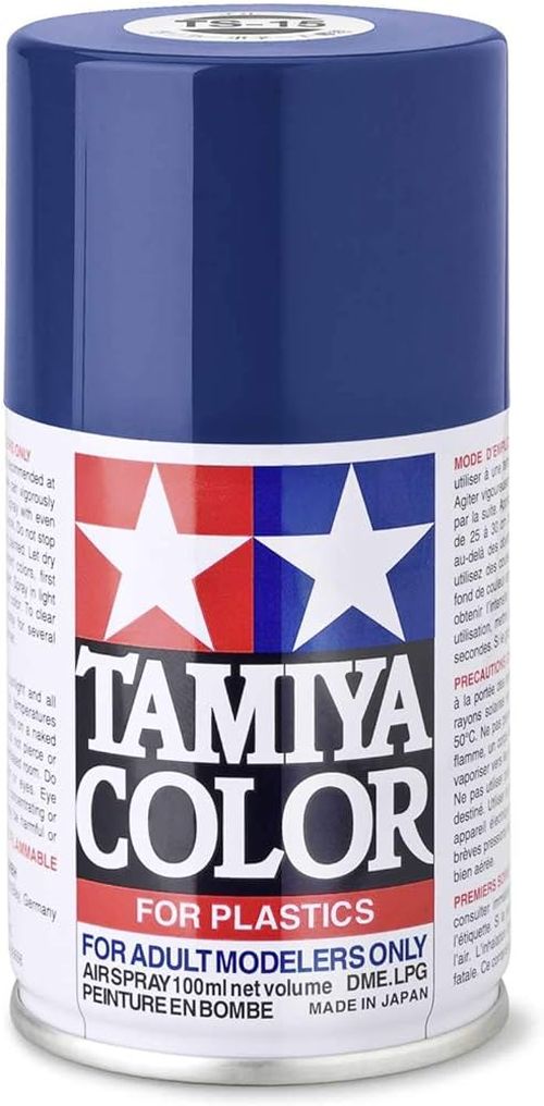TAMIYA COLOR Blue Ts-15 Spray Paint Lacquer - 