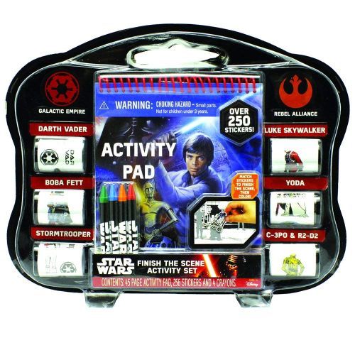 TARA Star Wars Activity Pad With Stickers - CLOSE OUTS