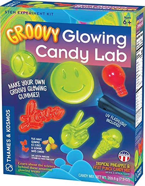 THAMES AND KOSMOS Groovy Glow Candy Lab - SCIENCE