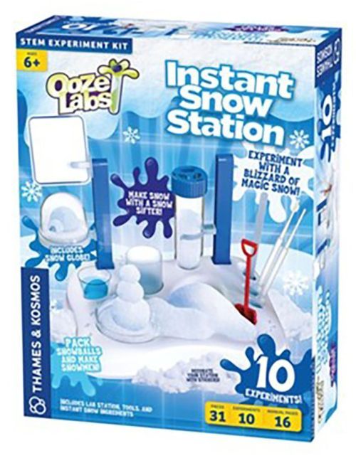 THAMES AND KOSMOS Ooze Labs Instant Snow Station