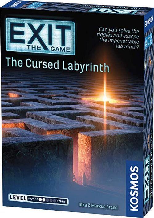 THAMES AND KOSMOS Exit: The Cursed Labyrinth Mystery Game - Games